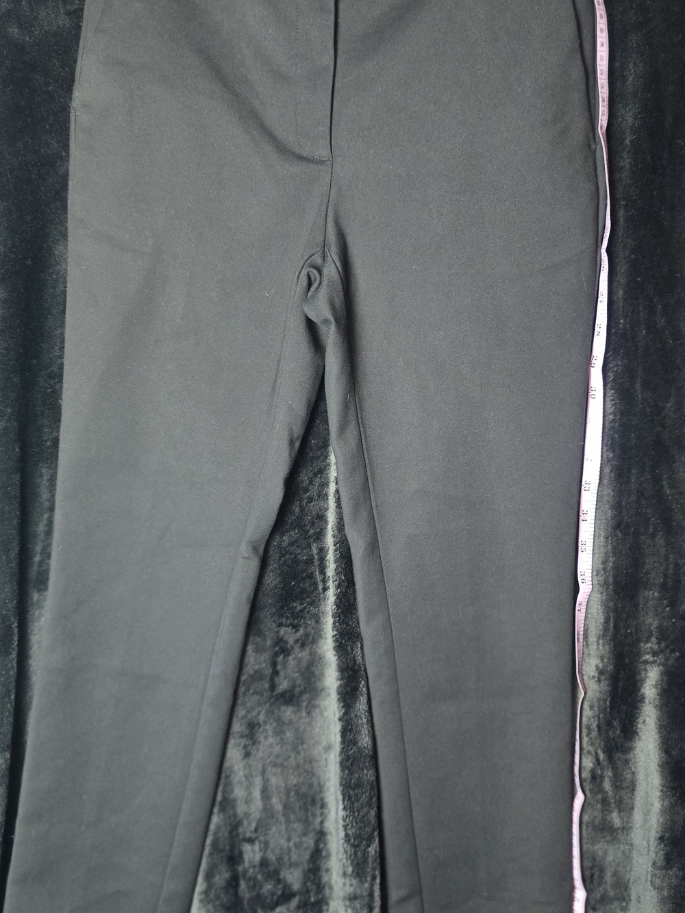 Zara Black Ankle-Length Slim Pants